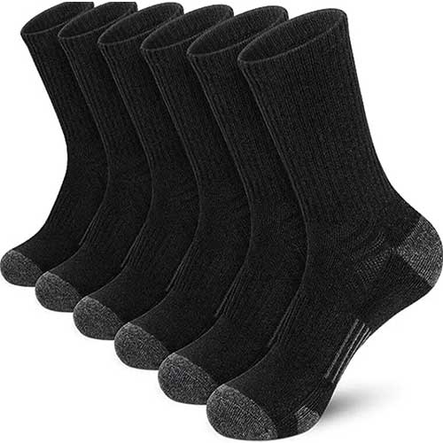 Large unisex cotton sports socks