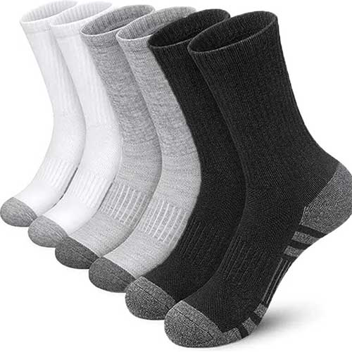 Large unisex cotton sports socks