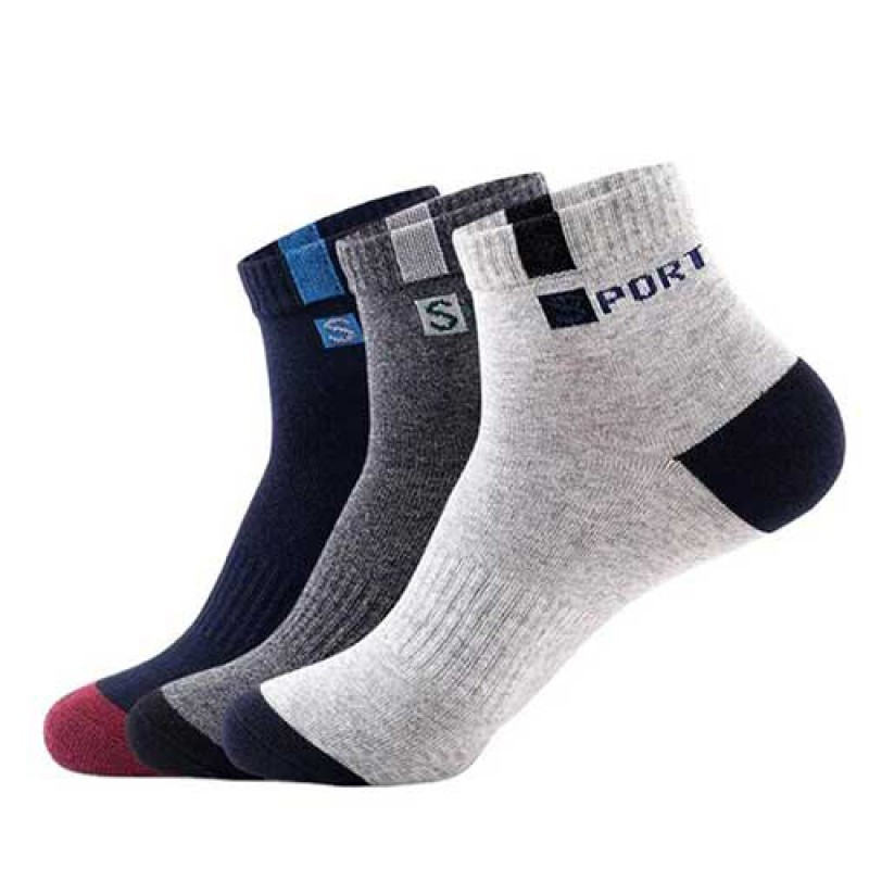 Men's sports socks for autumn and winter