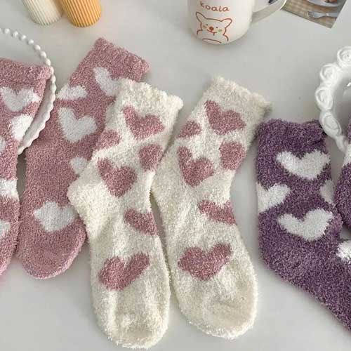 Warm childrens winter socks 